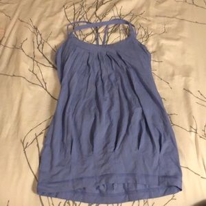 Lululemon strappy halter top (open back)